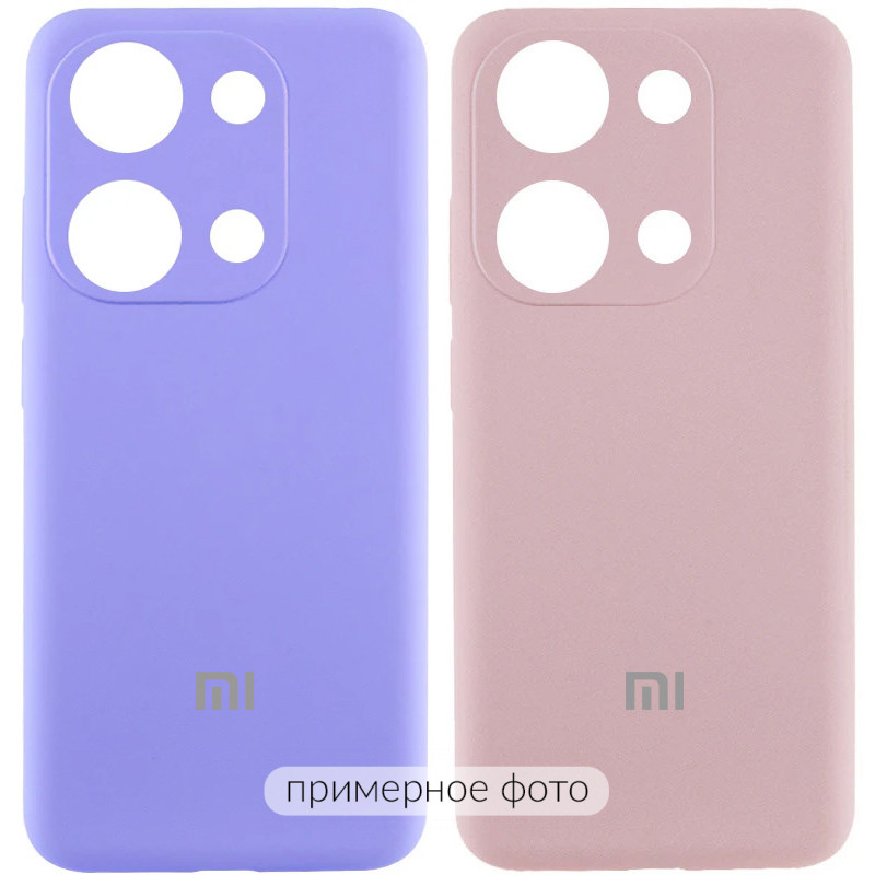 Чехол Silicone Cover Lakshmi Full Camera (AA) with logo для Xiaomi Poco X6 Pro