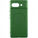 Чохол Silicone Cover Lakshmi Full Camera (AA) with Magnetic Fit на Google Pixel 10a (Зелений / Dark green)