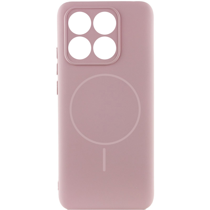 Чехол Silicone Cover Lakshmi Full Camera (AA) with Magnetic Fit для Motorola Edge 70 (Розовый / Pink Sand)