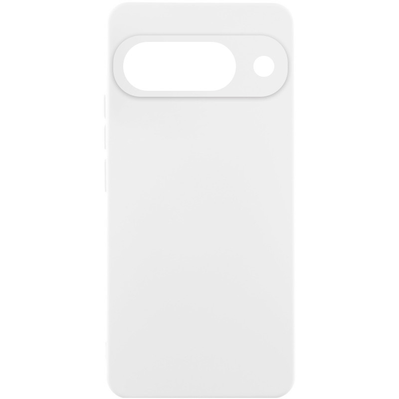 Чехол Silicone Cover Lakshmi Full Camera (AAA) для Google Pixel 9a (Белый / White)
