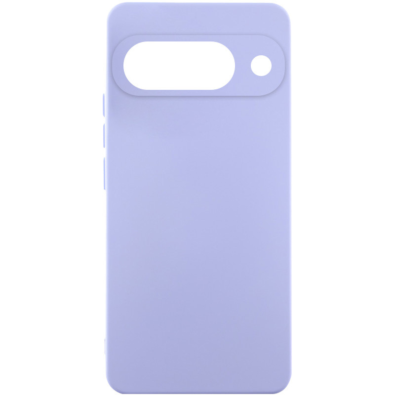Чехол Silicone Cover Lakshmi Full Camera (AAA) для Google Pixel 9a (Сиреневый / Dasheen)