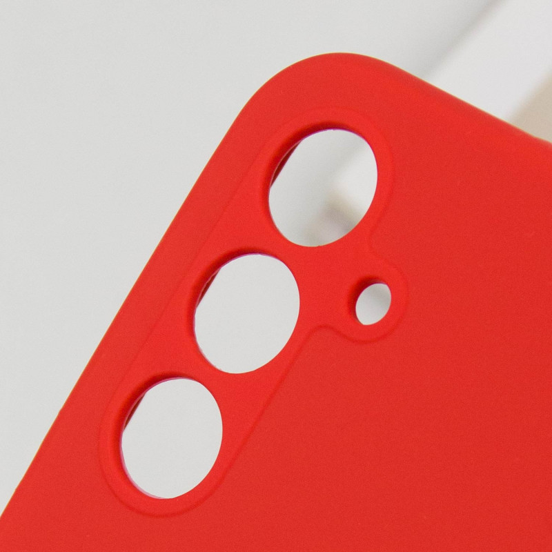Заказать Чехол Silicone Cover Lakshmi Full Camera (AAA) для Samsung Galaxy A26 5G (Красный / Red) на vchehle.ua