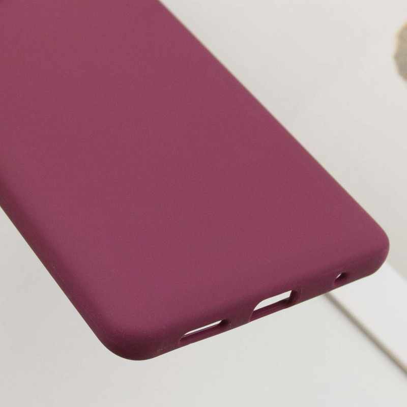 Заказать Чехол Silicone Cover Lakshmi Full Camera (AAA) для Xiaomi Redmi Note 10 Pro / 10 Pro Max (Бордовый / Plum) на vchehle.ua