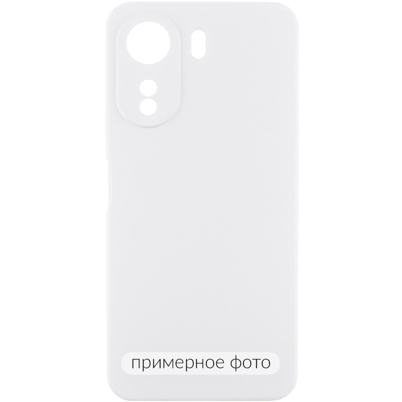Чехол Silicone Cover Lakshmi Full Camera (AAA) для Xiaomi Redmi 15 4G (Global) / 5G (Белый / White)