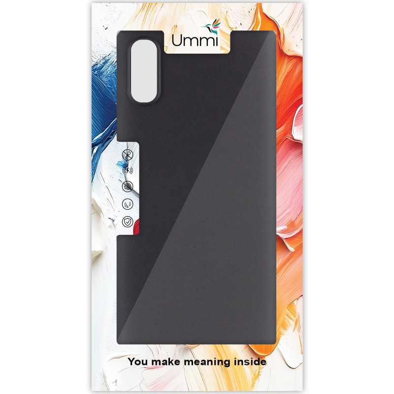 Фото Чохол Silicone Cover Ummi Lakshmi (AA) на Xiaomi Redmi 9A (Чорний / Black) на vchehle.ua