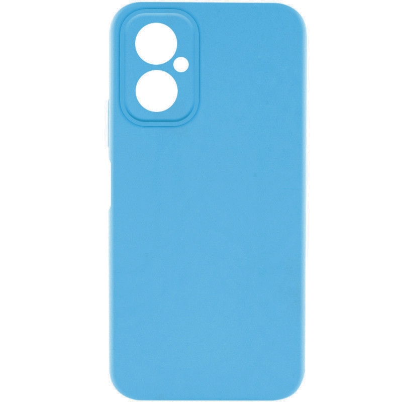 Чехол Silicone Cover Ummi Lakshmi Full Camera (AA) для Motorola Moto G55 5G (Голубой / Sky Blue)