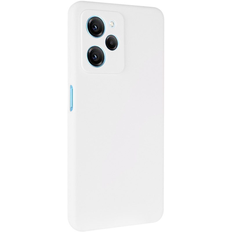 Чехол Silicone Cover Ummi Lakshmi Full Camera (AA) для Xiaomi Poco X5 Pro 5G (Белый / White)