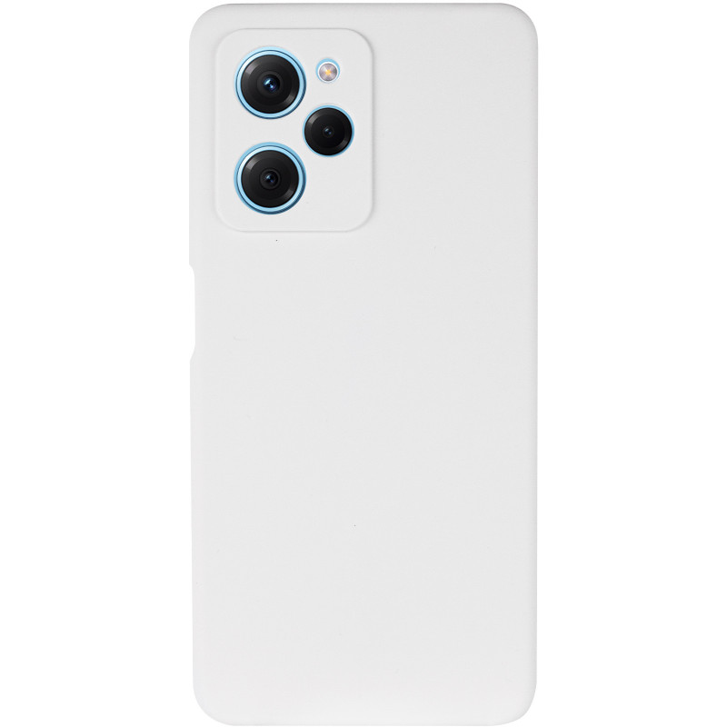 Фото Чехол Silicone Cover Ummi Lakshmi Full Camera (AA) для Xiaomi Poco X5 Pro 5G (Белый / White) на vchehle.ua