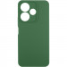 Чохол Silicone Cover Ummi Lakshmi Full Camera (AA) на Xiaomi Redmi 13 4G / Poco M6 4G (Зелений / Dark green)