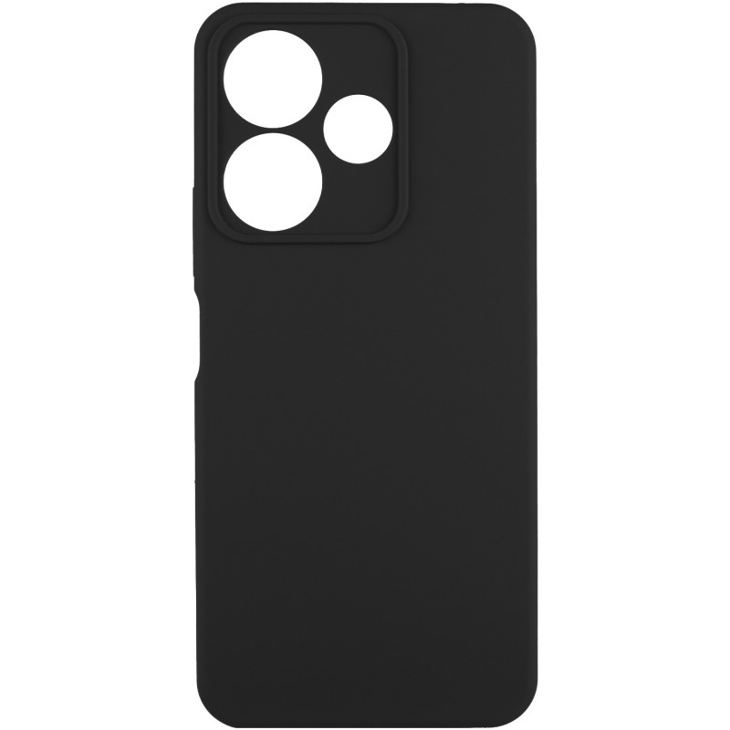 Чохол Silicone Cover Ummi Lakshmi Full Camera (AA) на Xiaomi Redmi 13 4G / Poco M6 4G (Чорний / Black)