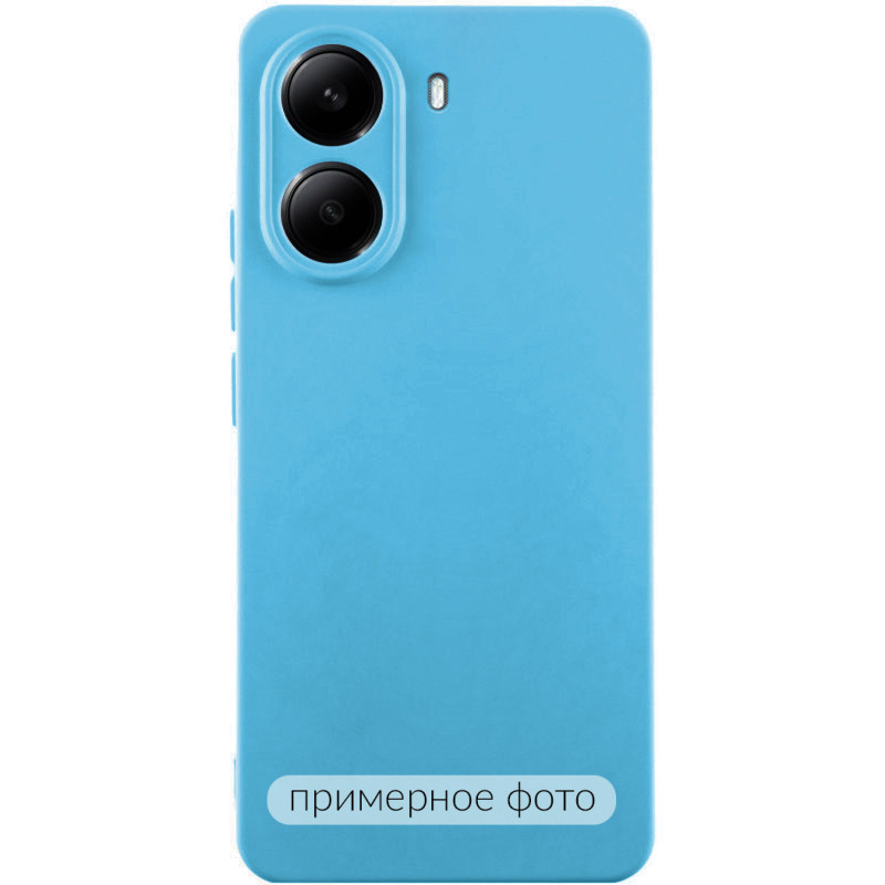 Чохол Silicone Cover Ummi Lakshmi Full Camera (AA) на Xiaomi Redmi Note 15 4G/5G (EU) (Блакитний / Sky Blue)