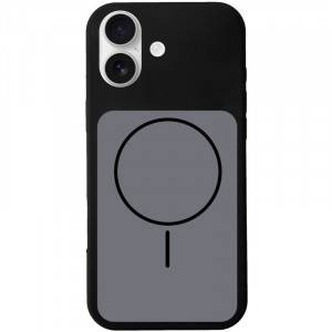Чехол Silk Duo Color (AA) NO LOGO with Magnetic Fit для Apple iPhone 17 (6.3")