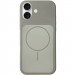 Чехол Silk Duo Color (AA) NO LOGO with Magnetic Fit для Apple iPhone 17 (6.3") (Gray)