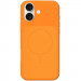 Чехол Silk Duo Color (AA) NO LOGO with Magnetic Fit для Apple iPhone 17 (6.3") (Orange)