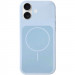 Чехол Silk Duo Color (AA) NO LOGO with Magnetic Fit для Apple iPhone 17 (6.3") (Sky Blue)