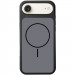Чехол Silk Duo Color (AA) NO LOGO with Magnetic Fit для Apple iPhone 17 Air (6.5") (Black)