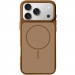 Чехол Silk Duo Color (AA) NO LOGO with Magnetic Fit для Apple iPhone 17 Pro (6.3") (Brown)