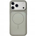 Чехол Silk Duo Color (AA) NO LOGO with Magnetic Fit для Apple iPhone 17 Pro (6.3") (Gray)