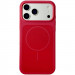 Чехол Silk Duo Color (AA) NO LOGO with Magnetic Fit для Apple iPhone 17 Pro (6.3") (Red)