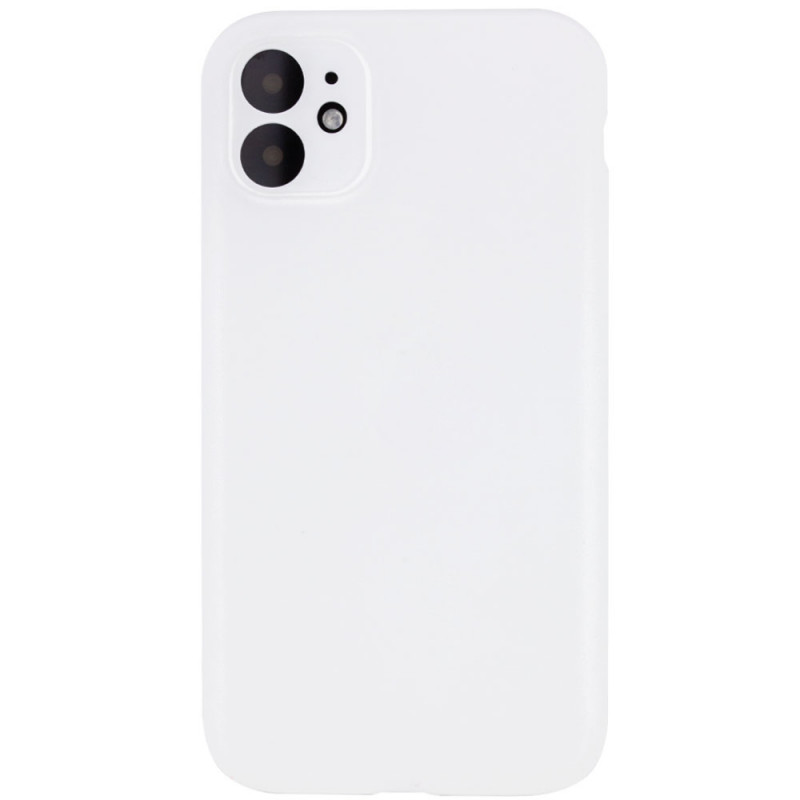 Чехол Silk Full Camera Protective (AA) NO LOGO для Apple iPhone 12 mini (5.4") (Белый / White)