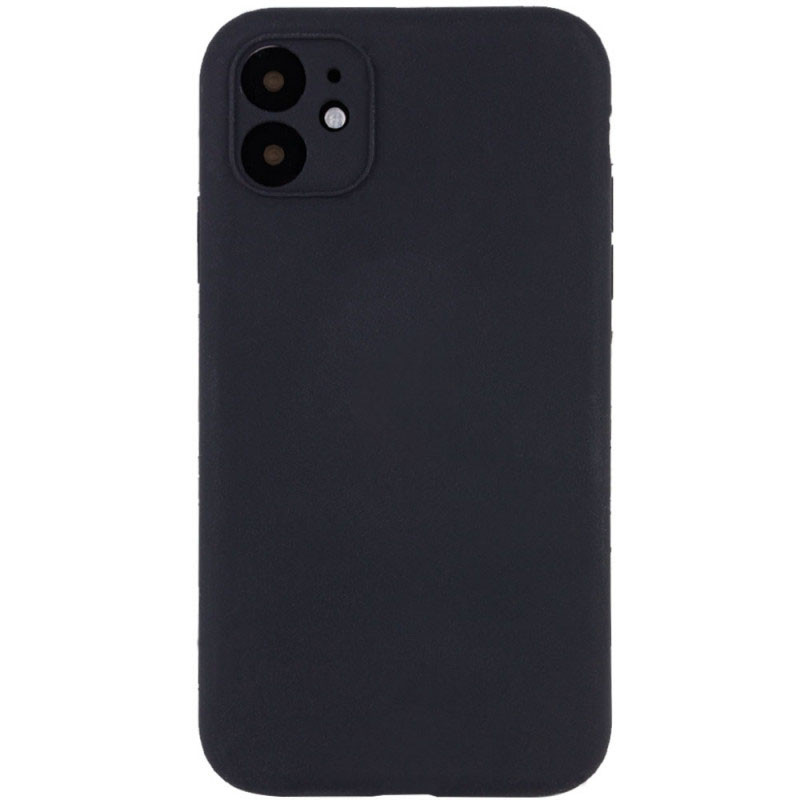 Чехол Silk Full Camera Protective (AA) NO LOGO для Apple iPhone 12 mini (5.4") (Черный / Black)