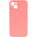 Чохол Silk Full Camera Protective (AA) NO LOGO на Apple iPhone 15 (6.1") (Кораловий / Pink Orange)