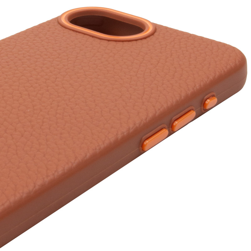 Чехол Syndee with Magnetic safe для Apple iPhone 16e / 17e (6.1") (Golden Brown) в магазине vchehle.ua