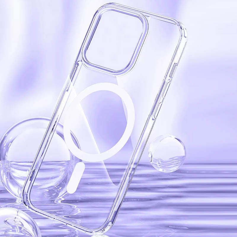 Купить Чехол TPU Crystal Case with Magnetic Fit для Apple iPhone 14 Pro Max (6.7") (Clear) на vchehle.ua