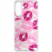 Чохол TPU Clear Joy на Samsung Galaxy A17 4G/5G (Kissing Pattern)