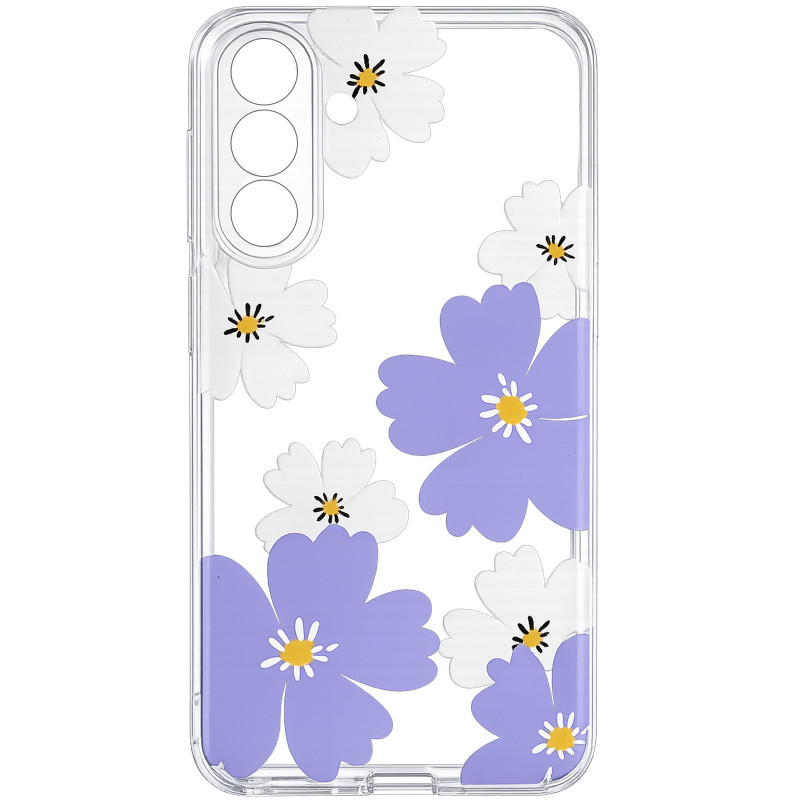 Чохол TPU Clear Joy на Samsung Galaxy A27 (Pastel Daisies)