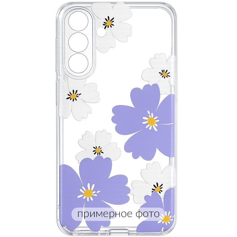 Чохол TPU Clear Joy на Xiaomi Redmi A7 Pro 4G (Pastel Daisies)