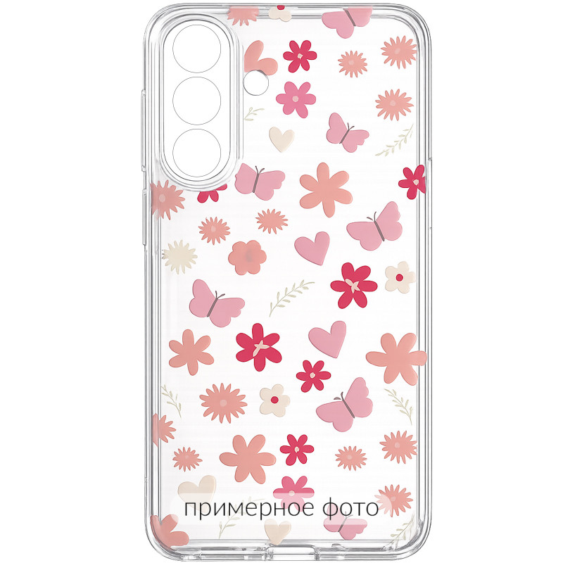 Чехол TPU Clear Joy для Xiaomi Redmi Note 15 4G/5G (EU) (Butterfly Garden)