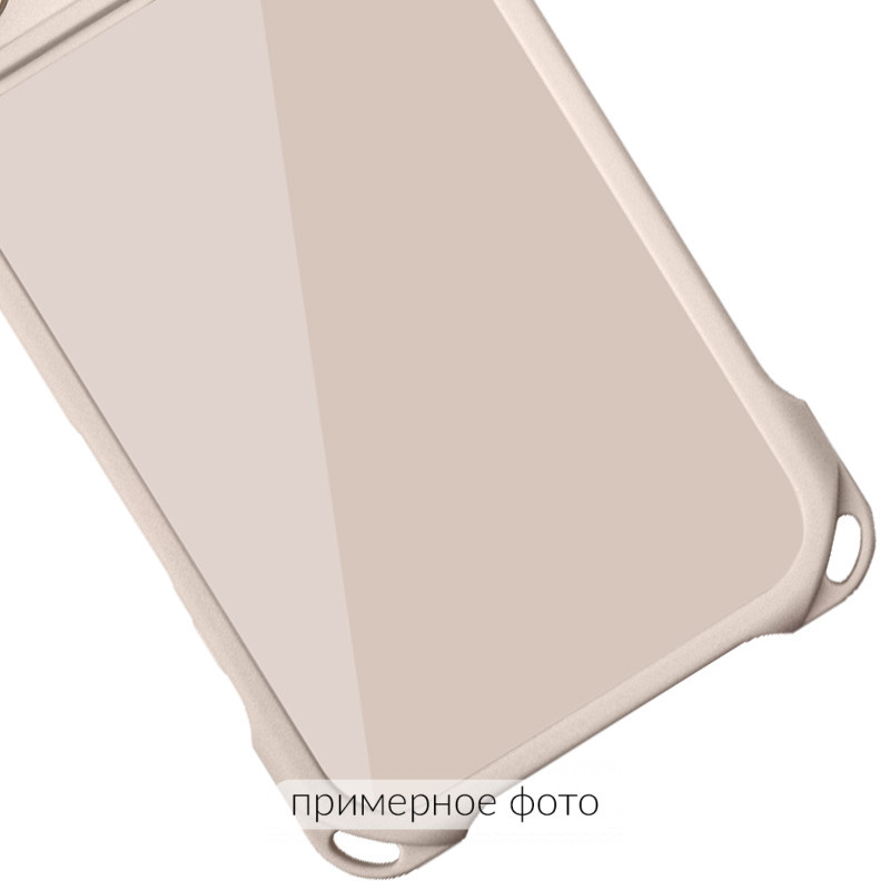 Чехол TPU CrossBody with straps для Apple iPhone 16e / 17e (6.1") (Antique White) в магазине vchehle.ua