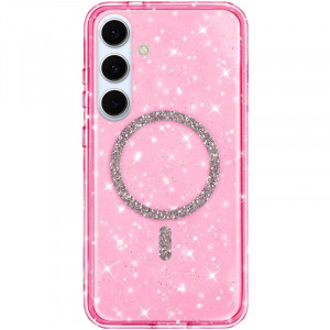 Чехол TPU Eclipse Sparkle Magnetic Fit для Samsung Galaxy S24