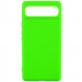Чехол TPU GETMAN Liquid Silk для Google Pixel 6 Pro (Салатовый / Neon Green)