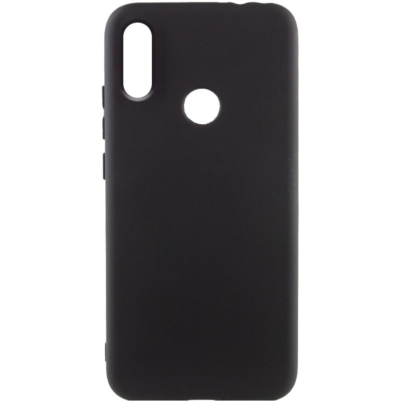 Чехол TPU GETMAN Liquid Silk для Huawei P Smart+ (nova 3i) (Черный / Black)