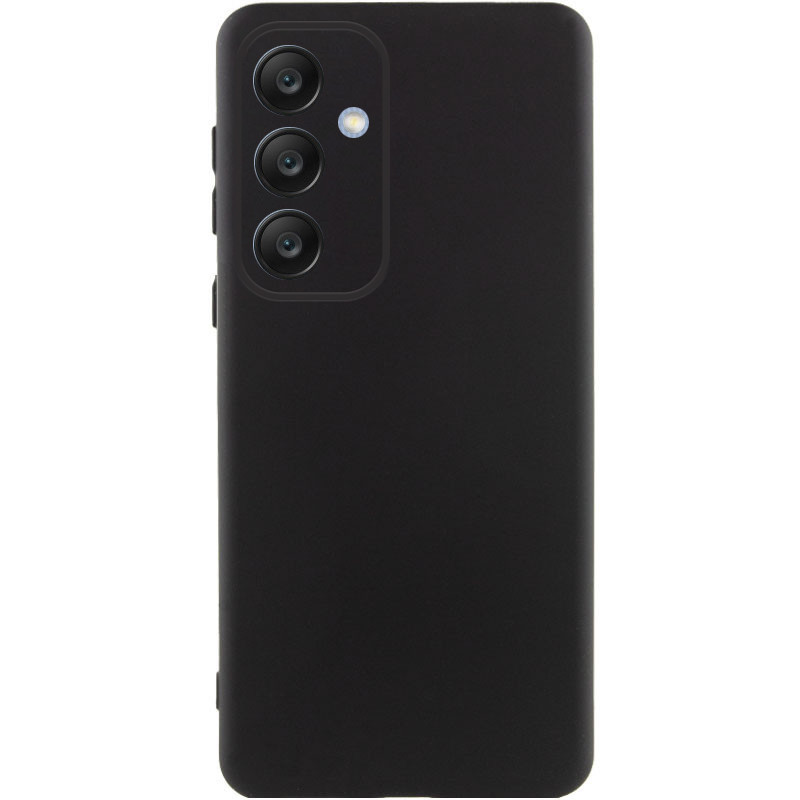 Чохол TPU GETMAN Liquid Silk Full Camera на Samsung Galaxy S23 FE (Чорний / Black)