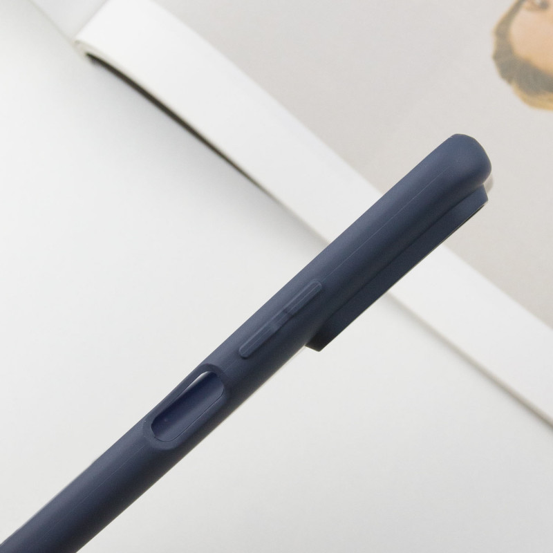 Чехол TPU GETMAN Liquid Silk Full Camera для Xiaomi Redmi Note 10 Pro / 10 Pro Max (Синий / Midnight Blue) в магазине vchehle.ua