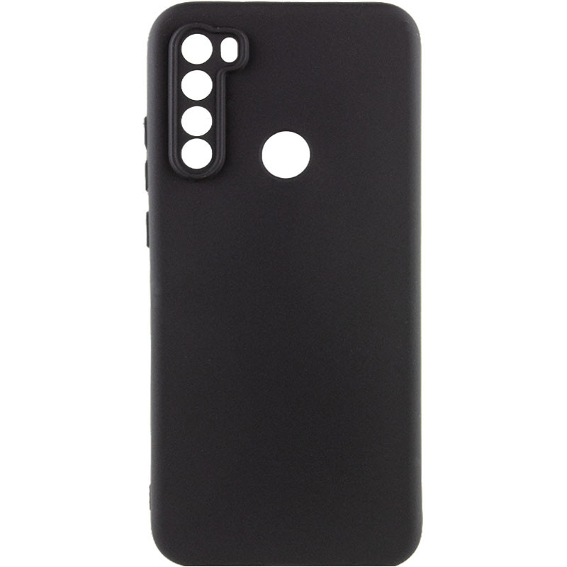 Чохол TPU GETMAN Liquid Silk Full Camera на Xiaomi Redmi Note 8T (Чорний / Black)