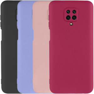 Чехол TPU GETMAN Liquid Silk Full Camera для Xiaomi Redmi Note 9s / Note 9 Pro / Note 9 Pro Max
