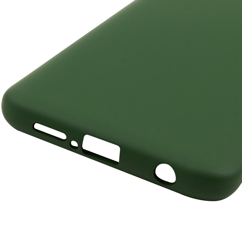 Купить Чехол TPU GETMAN Liquid Silk Full Camera для Xiaomi Redmi Note 9s / Note 9 Pro / Note 9 Pro Max (Зеленый / Dark green) на vchehle.ua