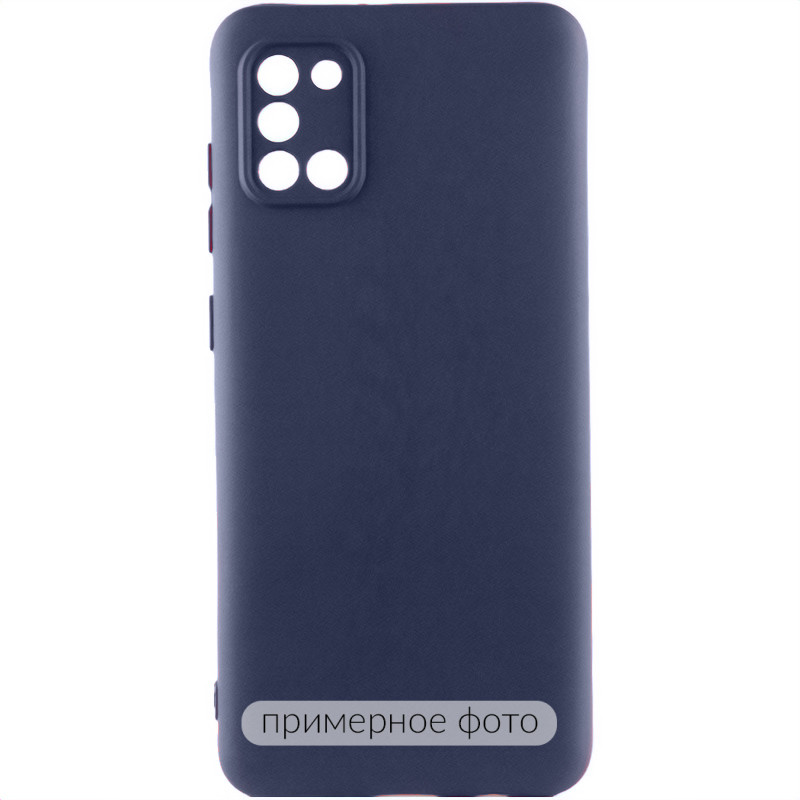 Чехол TPU GETMAN Liquid Silk Full Camera для Infinix Smart 10 (Синий / Midnight Blue)