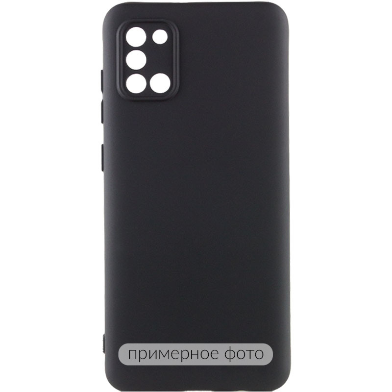 Чехол TPU GETMAN Liquid Silk Full Camera для Infinix Smart 10 (Черный / Black)