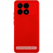 Чехол TPU GETMAN Liquid Silk Full Camera для Motorola Moto G15 4G / G15 Power / G17 / G17 Power (Красный / Dark Red)