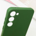 Купить Чехол TPU GETMAN Liquid Silk Full Camera для Samsung Galaxy S23 (Зеленый / Dark green) на vchehle.ua