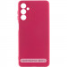 Чехол TPU GETMAN Liquid Silk Full Camera для Samsung Galaxy A33 5G (Красный / Dark Red)
