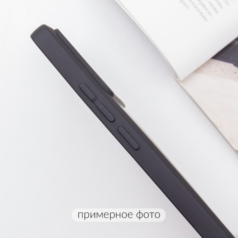Чохол TPU GETMAN Liquid Silk Full Camera на Xiaomi Poco X6 / Note 13 Pro 5G (Чорний / Black) в магазині vchehle.ua