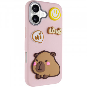 Чехол TPU Leather Toys для Apple iPhone 17 (6.3")