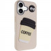 Чехол TPU Leather Toys для Apple iPhone 17 (6.3") (Coffee / Sand)