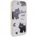 Чехол TPU Panel Stand для Apple iPhone 15 Pro (6.1") (Black Cat)